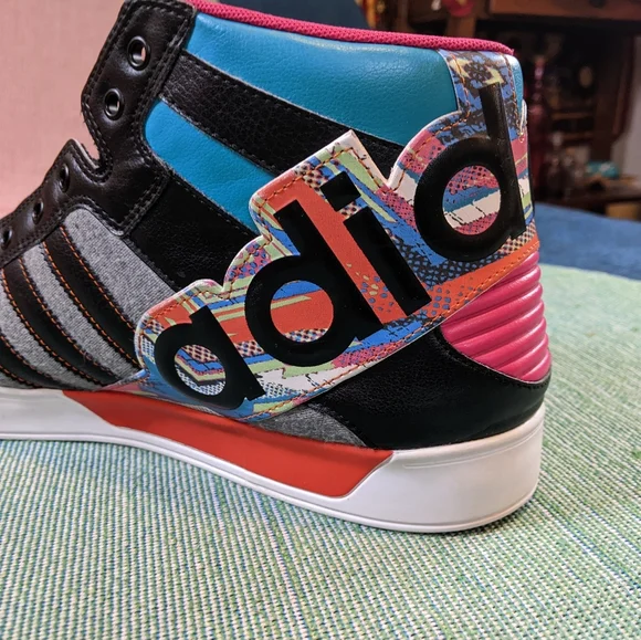 Adidas NEO Raleigh Men's Sneakers Colorful Blast - Big Logo - Picture 4 of 12